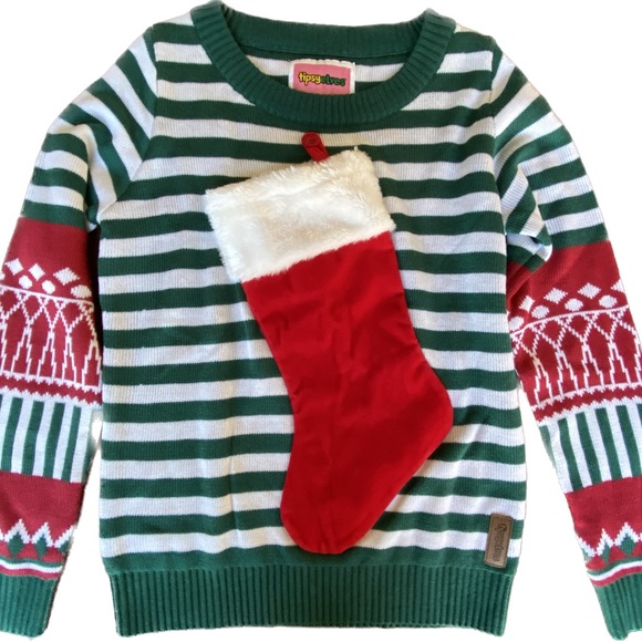 Ugly Christmas Sweater with Wine Holder Small NWT - Picture 12 of 16